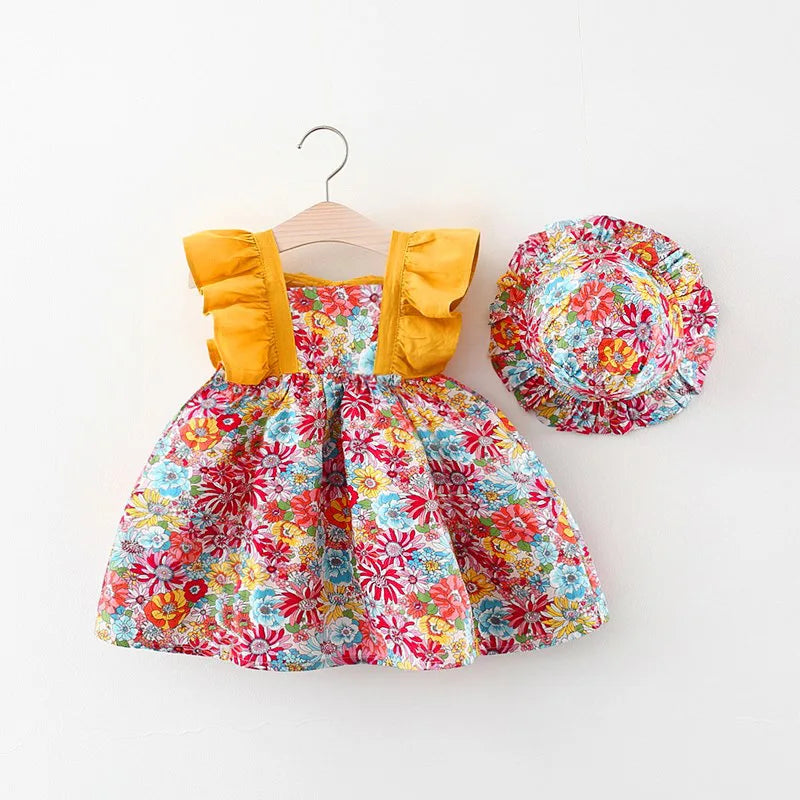 Blumenkleid-Set