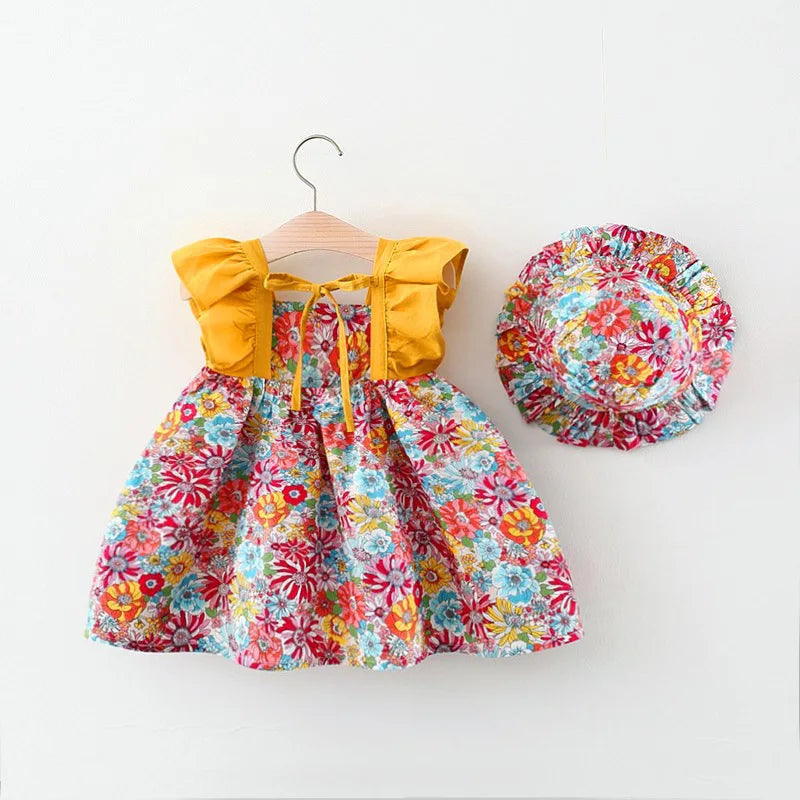 Blumenkleid-Set