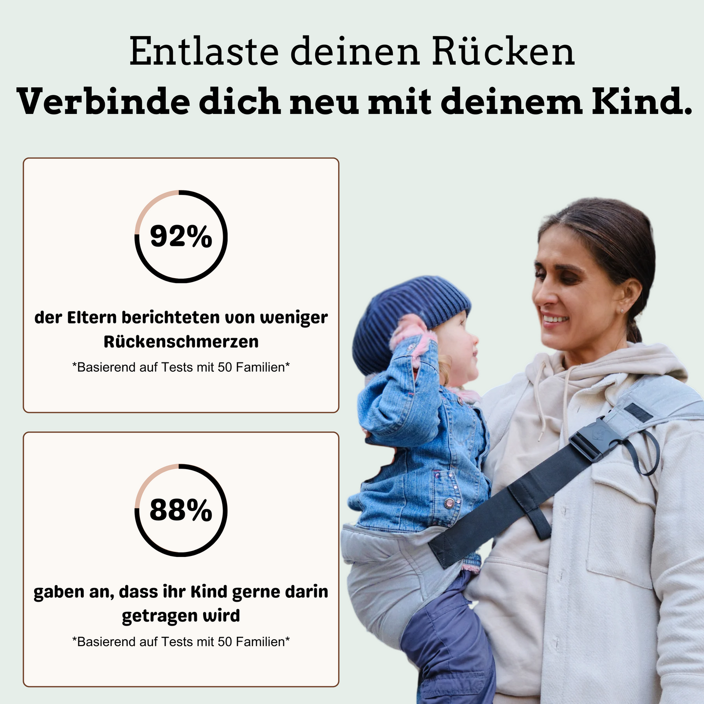 Kleinkind Tragehilfe
