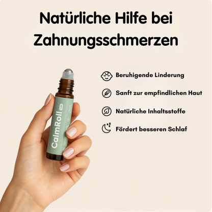 CalmRoll™ – Linderungsroller bei Zahnungsbeschwerden
