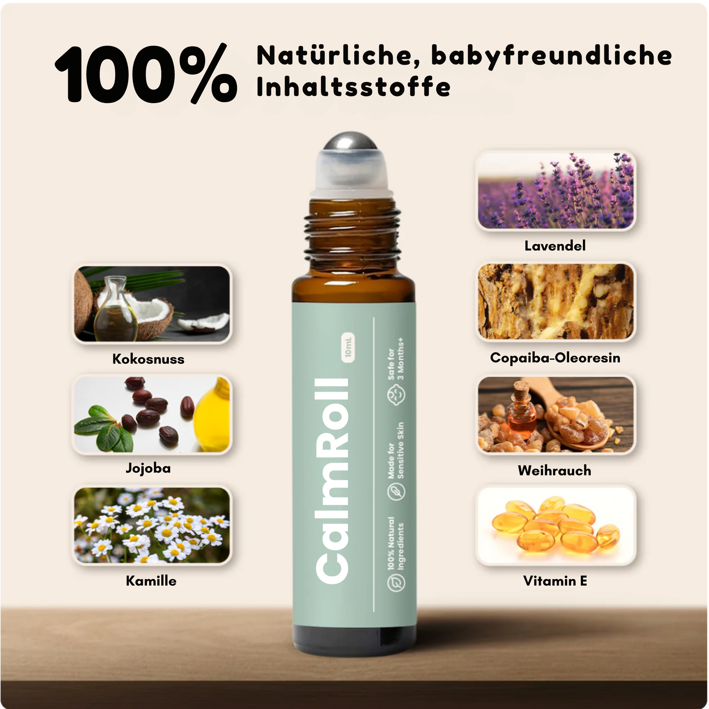 CalmRoll™ – Linderungsroller bei Zahnungsbeschwerden