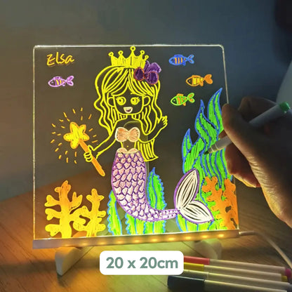 GlowBoard für Kinder - LED-Zeichnung für die Entwicklung Masanno